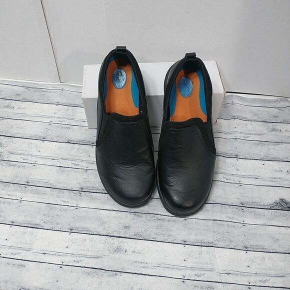 DR. SCHOLLS WORK WOMENS SHOE US 11W BLACK  JUST START - Picture 9 of 9